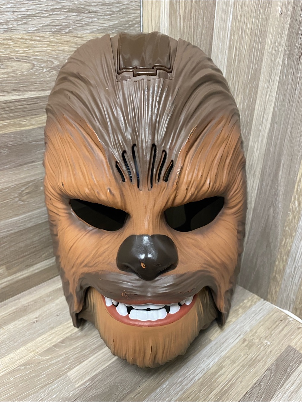 Chewbacca Star Wars face mask cosplay Halloween costume